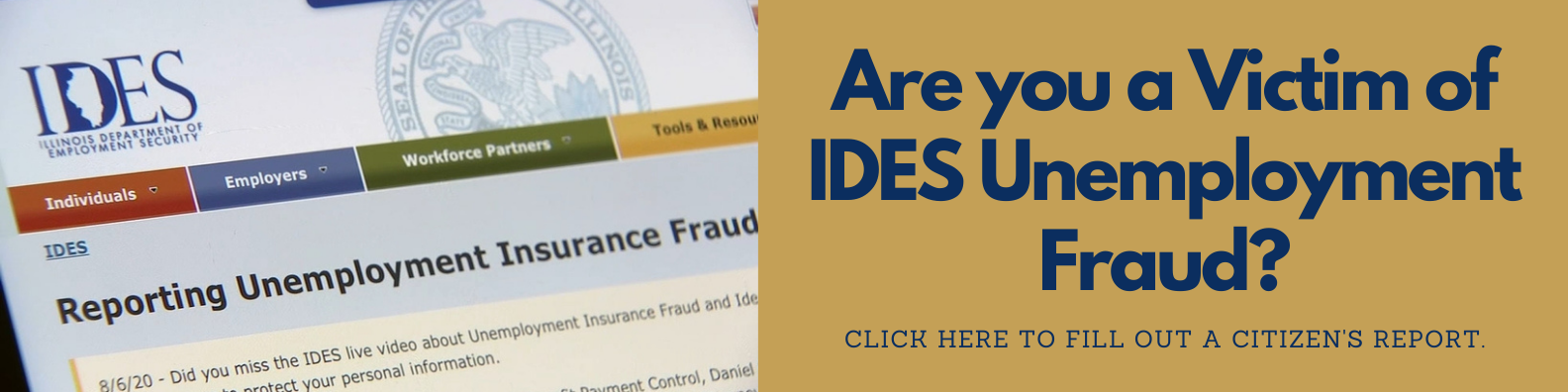 IDES Fraudulent Claim Report