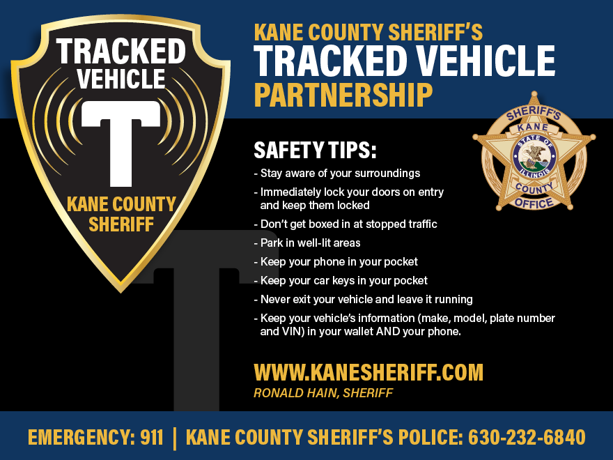 Kane County Sheriff's Tracked Vehicle Partnership Safety Tips